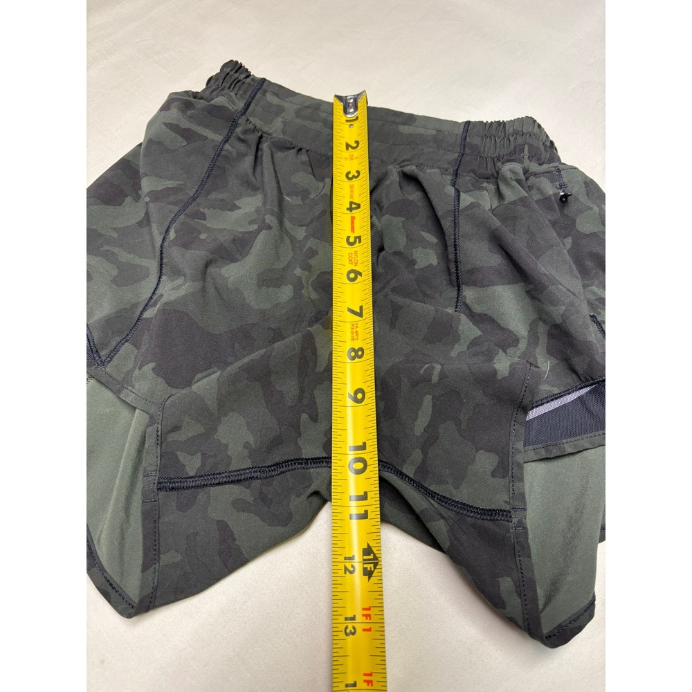 Lululemon Hotty Hot High-Rise Lined Heritage 365 Camo Deep Coal Womens 2T W22 L4 - Picture 7 of 9